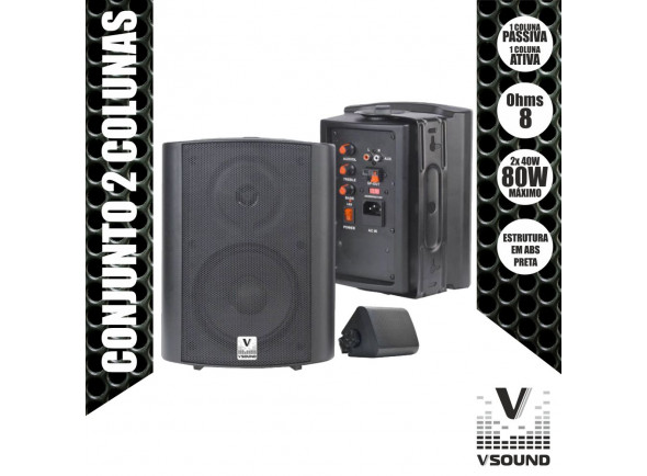 VSOUND Conjunto 2 Colunas 5 VSOUND Conjunto 2 Colunas 5